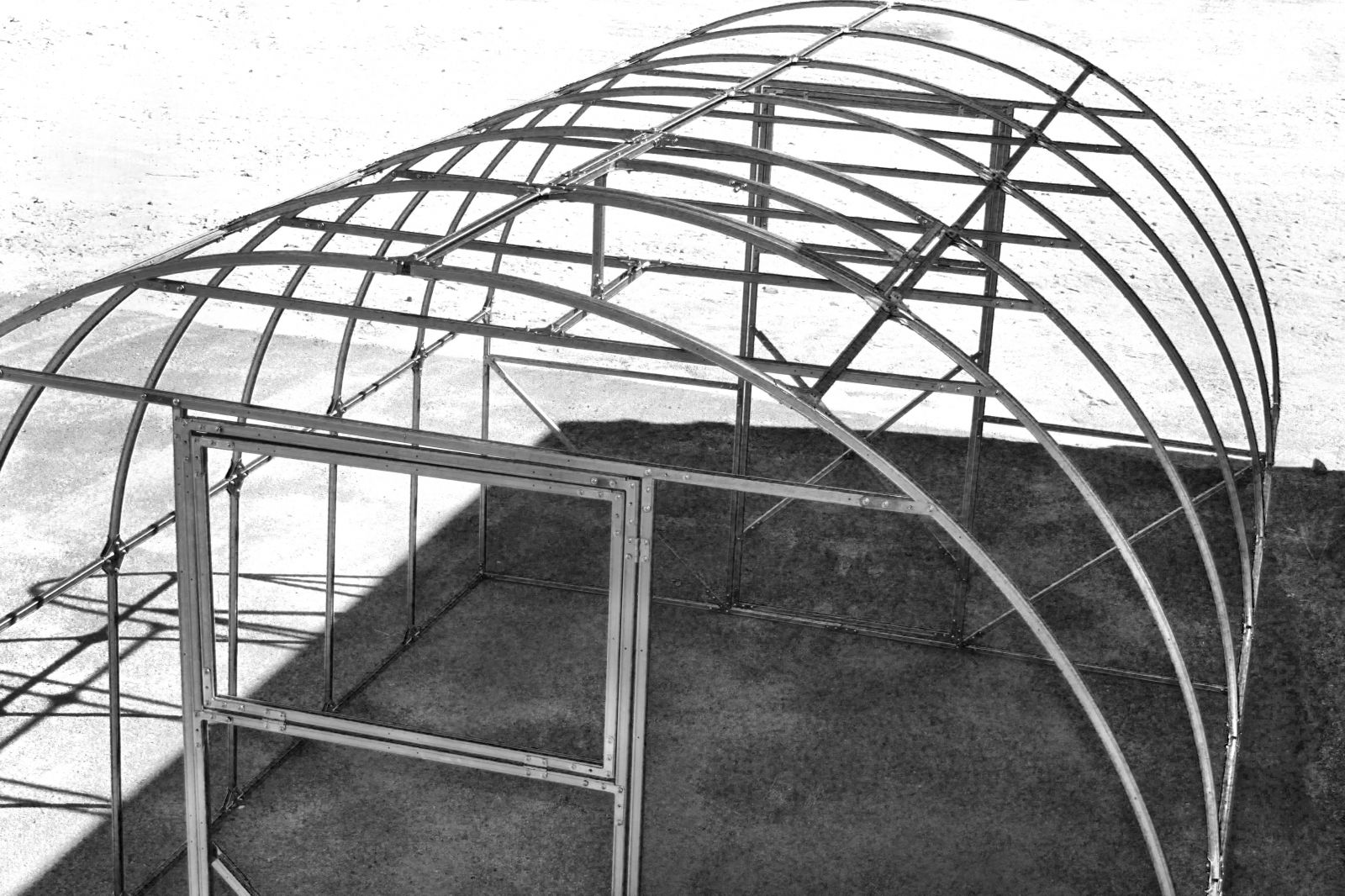 POLYKARBONÁTOVÝ SKLENÍK AGRUS 3X2X6 M KOMPLET - TLOUŠŤKA DUTINKY 4MM